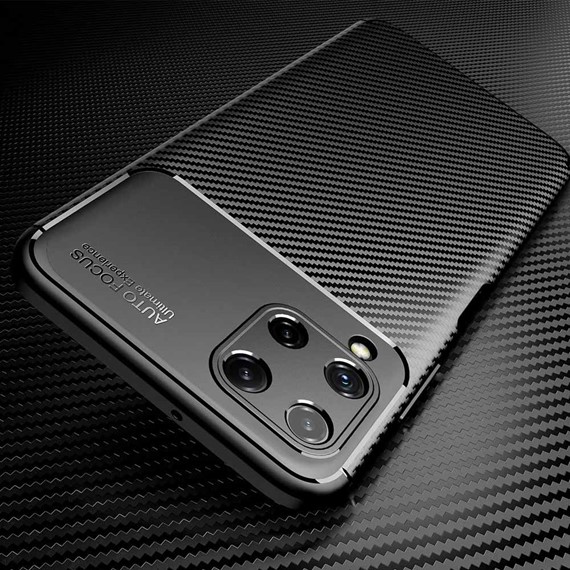 CaseUp Samsung Galaxy A22 4G Kılıf Fiber Design Kahverengi 5